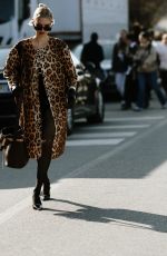 LEONIE HANNE Arrives at Prada Women