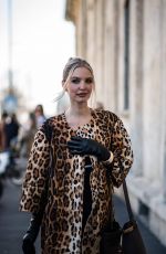 LEONIE HANNE Arrives at Prada Women