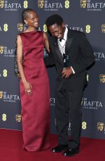 LETITIA WRIGHT at EE BAFTA Film Awards 2025 in London 02/16/2025