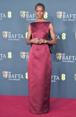 LETITIA WRIGHT at EE BAFTA Film Awards 2025 in London 02/16/2025