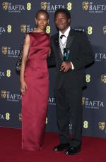LETITIA WRIGHT at EE BAFTA Film Awards 2025 in London 02/16/2025
