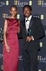 LETITIA WRIGHT at EE BAFTA Film Awards 2025 in London 02/16/2025