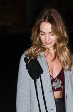 LILY JAMES Arrives at Erdem Fashion Show in London 02/23/2025