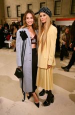LILY JAMES at Erdem Fashion Show at London Fashion Week in London 02/23/2025