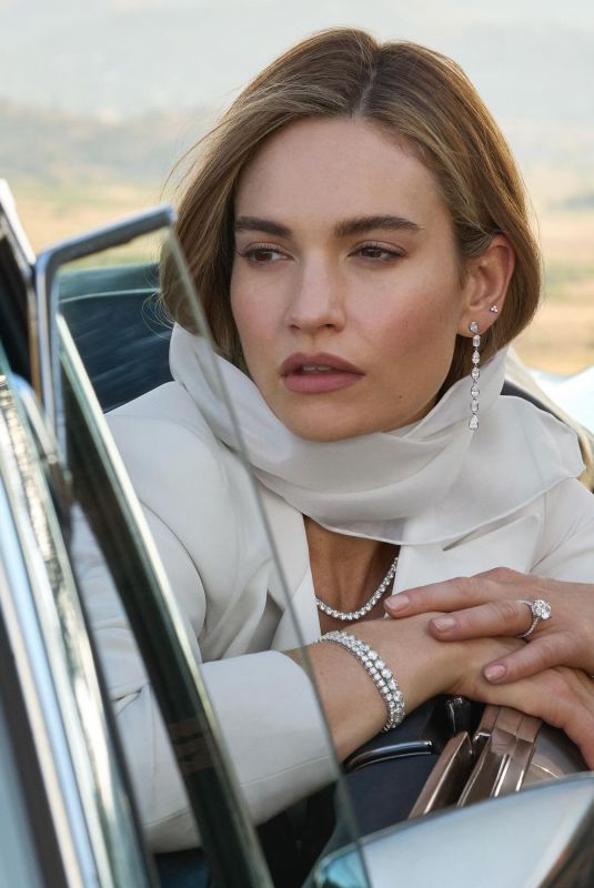 LILY JAMES for Only Natural Diamonds 2025
