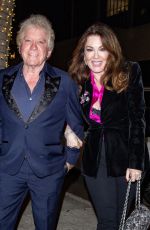 LISA VANDERPUMP and Ken Todd Have Dinner in Beverly Hills on Valentine