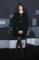 LIZZY CAPLAN at Zero Day World Premiere in New York City 02/18/2025