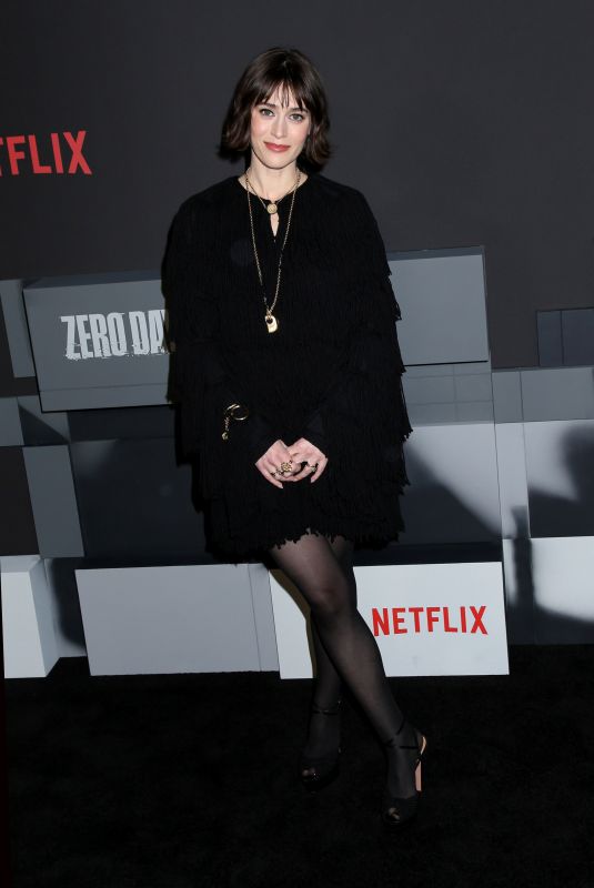 LIZZY CAPLAN at Zero Day World Premiere in New York City 02/18/2025