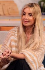 LOUISE REDKNAPP at Lorraine TV Show in London 02/17/2025