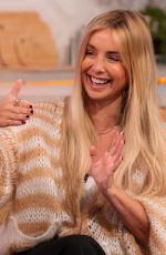 LOUISE REDKNAPP at Lorraine TV Show in London 02/17/2025