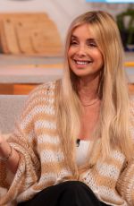 LOUISE REDKNAPP at Lorraine TV Show in London 02/17/2025
