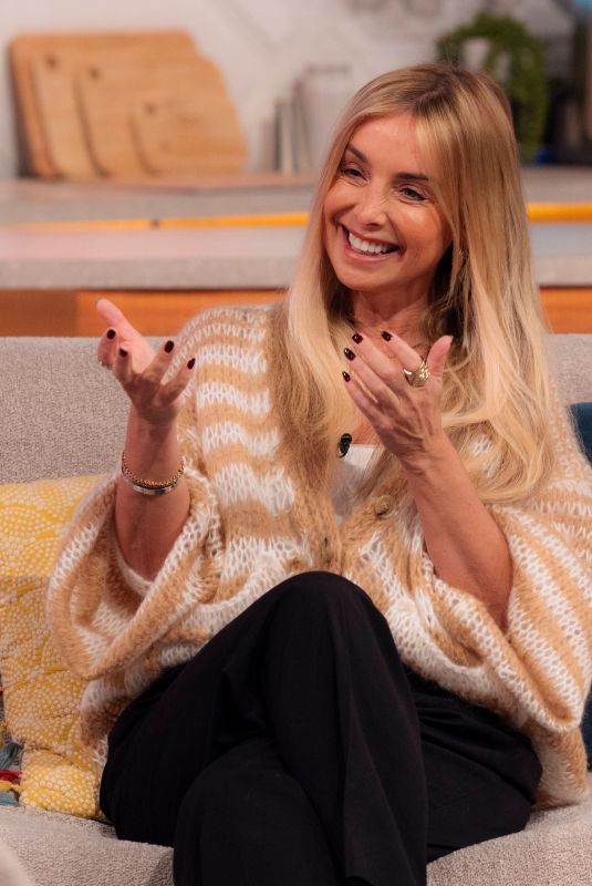 LOUISE REDKNAPP at Lorraine TV Show in London 02/17/2025