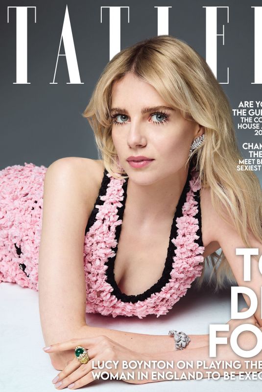 LUCY BOYNTON for Tatler Magazine, April 2025
