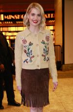 LUCY BOYNTON Leaves CBS Mornings Studio 02/12/2025