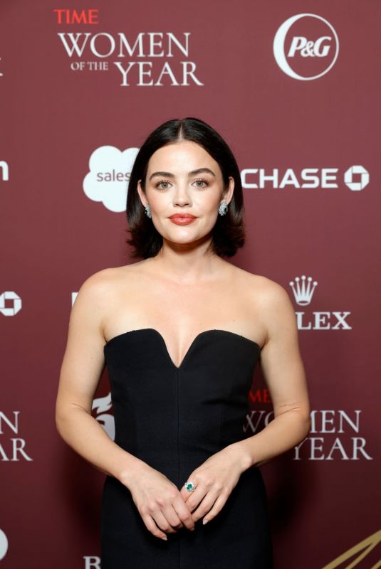 LUCY HALE at TIME 2025 Women of the Year Gala in West Hollywood 02/25/2025