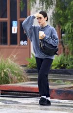 LUCY HALE on a Morning Coffee Run in Los Angeles 02/05/2025