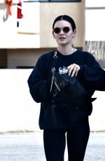 LUCY HALE Out for Coffee at Alfred Cafe in Studio City 02/19/2025