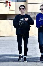 LUCY HALE Out for Coffee at Alfred Cafe in Studio City 02/19/2025