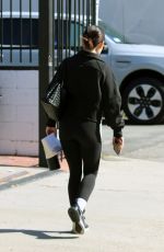 LUCY HALE Visits a Nail Salon in Los Angeles 02/11/2025