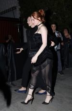 MADELAINE PETSCH Arrives at a Oscars Pre-party in Los Angeles 02/26/2025