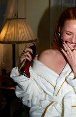 MADELAINE PETSCH at a Photoshoot, February 2025