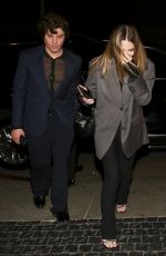 MADELYN CLINE and Lukas Gage Arrives at The White Lotus Season 3 After-party at Chateau Marmont in West Hollywood 02/10/2025