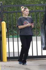 MADELYN CLINE Out and About in Studio City 02/22/2025