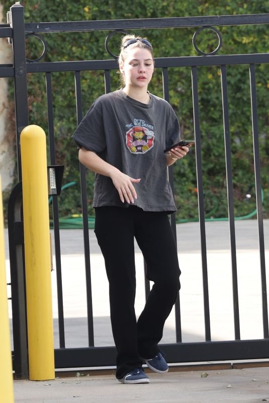 MADELYN CLINE Out and About in Studio City 02/22/2025