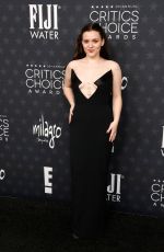 MAISY STELLA at 30th Annual Critics Choice Awards in Santa Monica 02/07/2025