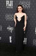 MAISY STELLA at 30th Annual Critics Choice Awards in Santa Monica 02/07/2025