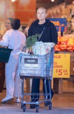 MALIN AKERMAN Out Shopping at Lazy Acres in Los Feliz 02/02/2025