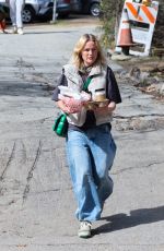 MALIN AKERMAN Out Shopping in Los Angeles 02/16/2025