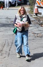 MALIN AKERMAN Out Shopping in Los Angeles 02/16/2025