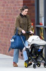 MANDY MOORE Out with Her Baby in Los Angeles 02/12/2025