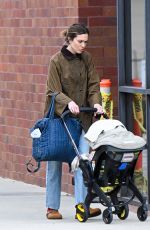 MANDY MOORE Out with Her Baby in Los Angeles 02/12/2025