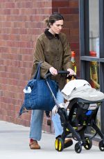 MANDY MOORE Out with Her Baby in Los Angeles 02/12/2025