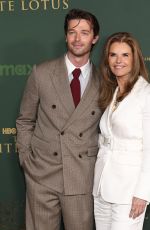 MARIA SHRIVER at The White Lotus Season 3 Premiere in Los Angeles 02/10/2025