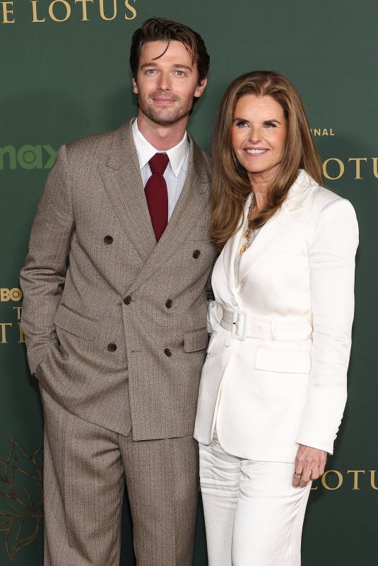 MARIA SHRIVER at The White Lotus Season 3 Premiere in Los Angeles 02/10/2025