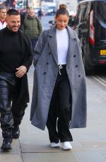 MAURA HIGGINS Arrives at Intertalent Breakfast at Bafta 02/18/2025