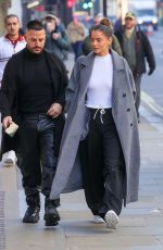 MAURA HIGGINS Arrives at Intertalent Breakfast at Bafta 02/18/2025