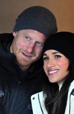 MEGHAN MARKLE and Prince Harry at 2025 Invictus Games in Vancouver 02/10/2025