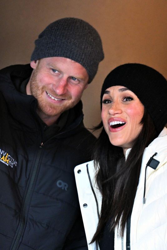 MEGHAN MARKLE and Prince Harry at 2025 Invictus Games in Vancouver 02/10/2025