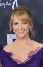 MELISSA RAUCH at 30th Annual Critics Choice Awards in Santa Monica 02/07/2025