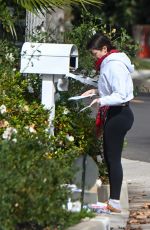 MIA GOTH Empties Out Her Very Full Mailbox in Pasadena 01/31/2025