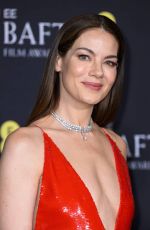 MICHELLE MONAGHAN at EE BAFTA Film Awards 2025 in London 02/16/2025