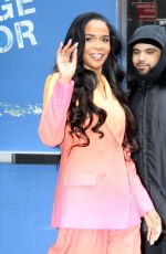 MICHELLE WILLIAMS Arrives at Good Morning America in New York 02/03/2025