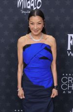 MICHELLE YEOH at 30th Annual Critics Choice Awards in Santa Monica 02/07/2025