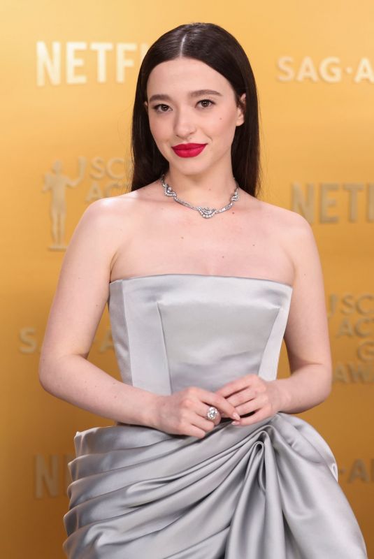MIKEY MADISON at 31st Screen Actors Guild Awards in Los Angeles 02/23/2025