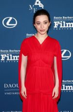 MIKEY MADISON at 40th Annual Santa Barbara International Film Festival Virtuosos Award 02/09/2025