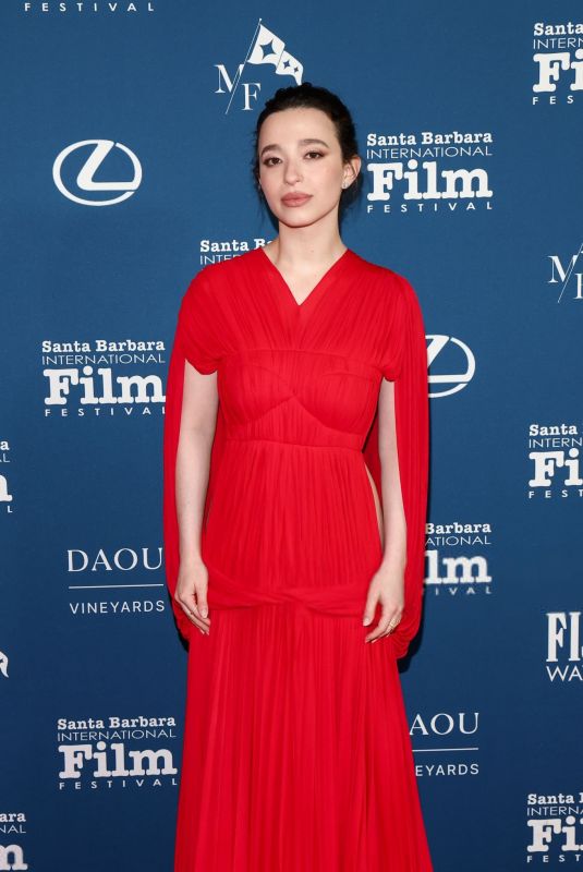 MIKEY MADISON at 40th Annual Santa Barbara International Film Festival Virtuosos Award 02/09/2025